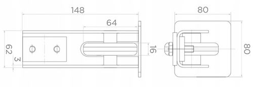 WÓZEK WÓZKI ZESTAW BRAMA PRZESUWNA 5 ROLEK 80x80x5 na Arena.pl