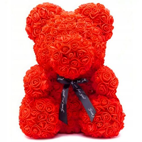 Prezent który mówi Kocham Cię Miś z róż 25cm na Arena.pl