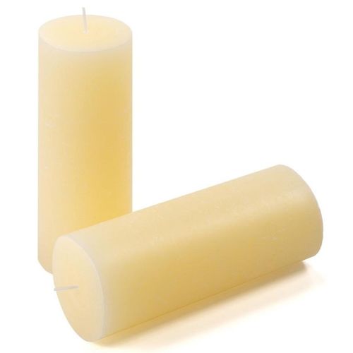 Zestaw świec rustykalnych, 20 cm, Ø 7,5 cm, kremowe, 6 szt. na Arena.pl