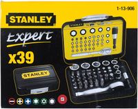 ZESTAW BITÓW I NASADEK 1/4'' Z GRZECHOTKĄ  39SZT. - S/13-906-1