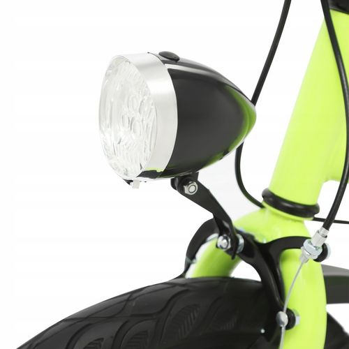 Rower 16’ ze światłami-Rower dziecięcy z kołami Light& Training -żółty na Arena.pl