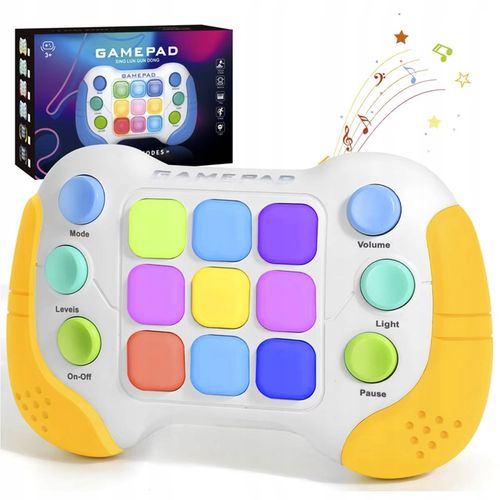 GRA MEMORY ZRĘCZNOŚCIOWA KONSOLA na pamięć POP IT ELEKTRYCZNA antystresowa na Arena.pl