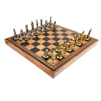 Ekskluzywny Zestaw 3w1: Szachy Egipskie + Warcaby + Backgammon | Italfama