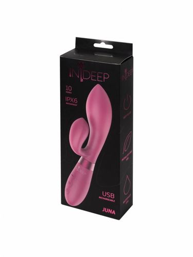 wibrator-rechargeable vibrator indeep juna magenta na Arena.pl