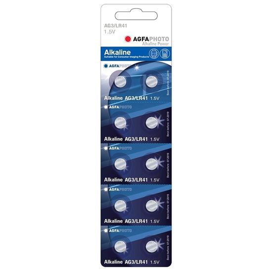bateria 10szt agfa ag3 zdjęcie 1