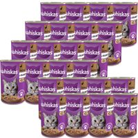Whiskas Mokra karma dla kotów z kaczką w galaretce 400 g x 24 sztuki