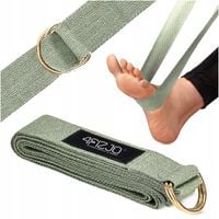PASEK DO JOGI ROZCIĄGANIA YOGA BELT TAŚMA MATERIAŁOWA DO STRETCHINGU 3 m