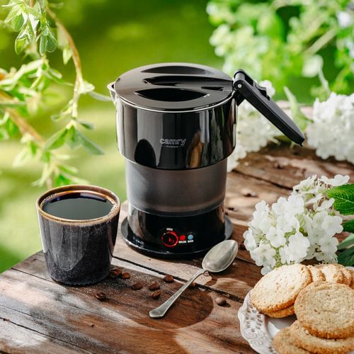 CZAJNIK TURYSTYCZNY elektryczny 600W mały 0.6l składany podróżny CAMRY na Arena.pl