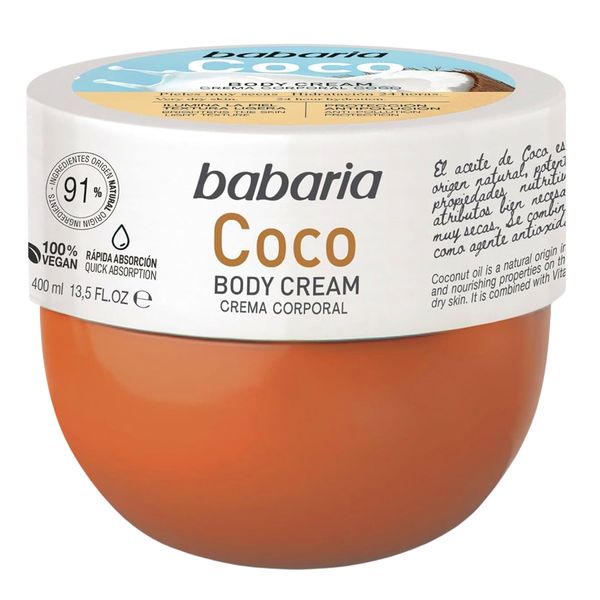 Babaria Coco Krem Do Ciała Do Bardzo Suchej Skóry 400ml zdjęcie 1