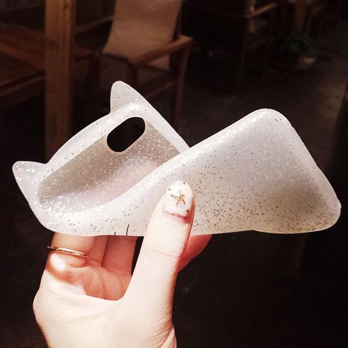 ETUI Case iPhone 7 Plus 8 Plus  Uszy Wąsy Kot na Arena.pl