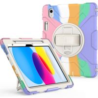 Etui do iPad Air 5/Air 4 z Podstawką i Miejscem na Rysik Kolorowe