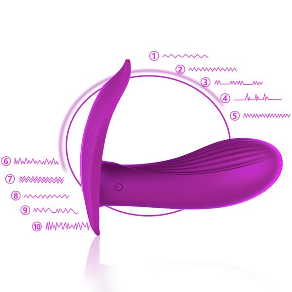 Stymulator-Silicone Panty Vibrator Usb 10 Function zdjęcie 13