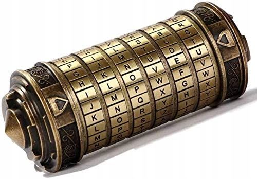 ZAMEK SZYFROWY DA VINCI KOD CRYPTEX MINI PREZENT zdjęcie 1