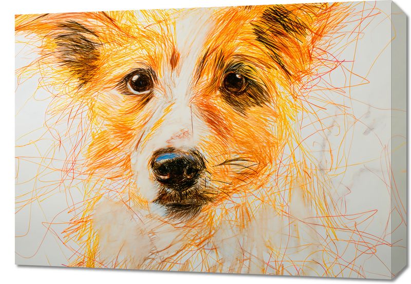 Obraz 70x50cm Uroczy Gość zdjęcie 1