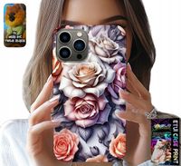 ETUI DO IPHONE 13 PRO - KWIECISTE WZORY RÓŻA RÓŻE KWIATKI CASE