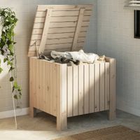 Skrzynia z wiekiem RANA, 60x49x54 cm, lite drewno sosnowe