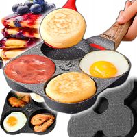 Patelnia do Pancakes Smażenia Jajek Sadzonych Naleśników Placków Indukcja