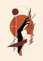 Plakat 39,5x55cm Zmierzch na Dłoni