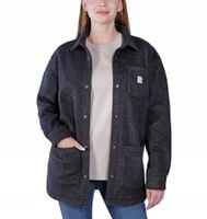Carhartt koszula damska długi rękaw bez wzoru czarny LOOSE FIT rozmiar M