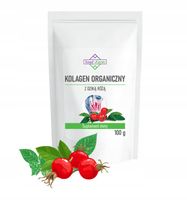 KOLAGEN RYBI, MORSKI, Z DZIKĄ RÓŻĄ (witamina C) - PROSZEK 100g - Soul Farm