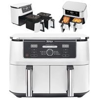 Frytkownica beztłuszczowa NINJA Foodi PROFESJONAL Dual Zone Air Fryer Biały