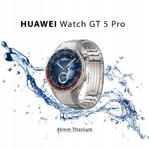 Huawei Watch GT 5 Pro Elite 46mm Amoled NFC GPS IP69K Titanium (PL) na Arena.pl