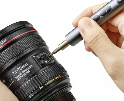 WKRĘTAK akumulatorowy zestaw WKRĘTARKA precyzyjna 3.7V BITY MAGNETYZER na Arena.pl