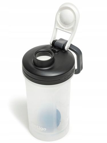 Shaker do odżywek Contigo Shake&Go 2.0 590ml - Biały na Arena.pl