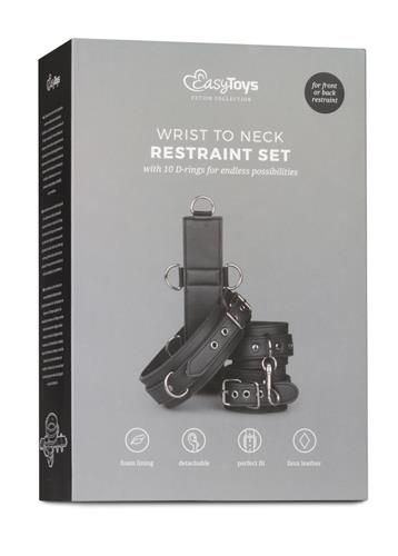 Taśmy Pasy Do Krępowania Obroża Z Kajdankami Bdsm zdjęcie 1