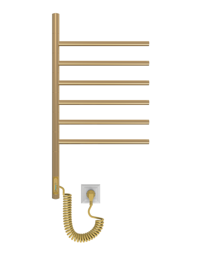 ELNA Grzejnik łazienkowy elektryczny Wertykal 6 Gold RUCHOME PRZĘSŁA na Arena.pl