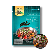 Pasta Singapore Black Pepper Stir Fry Asian Home Gourmet przyprawa 50g