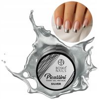 Żel do zdobień Picassini Metalic Paint Gel Silver srebrny Boska Nails