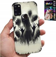 ETUI DO SAMSUNG GALAXY A21s - ŻYWE TRUPY THE WALKING DEAD ZOMBI +SZKŁO