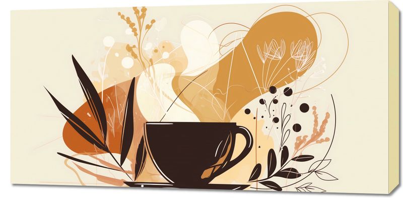 Obraz 100x50cm Aromatyczna Przerwa zdjęcie 1