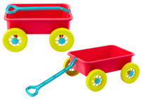 ND24_20445 Wozek Na Zabawki Do Piasku Pastelowy R