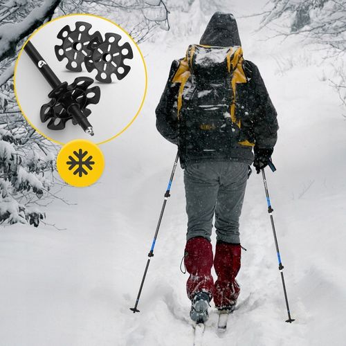 KIJE NORDIC WALKING KIJKI SKŁADANE REGULOWANE DO CHODZENIA TELESKOPOWE 4FIZ na Arena.pl