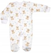 Pajac rozpinany 100% bawełna 56 misiu słodziak