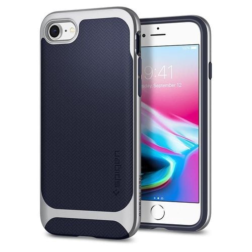 SPIGEN NEO HYBRID HERRINGBONE IPHONE 7/8 SATIN SILVER na Arena.pl