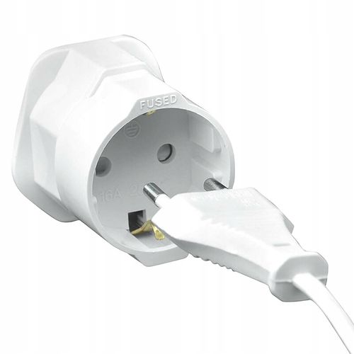 PRZEJŚCIÓWKA DO WTYCZKI ADAPTER POLSKA ANGLIA UK na Arena.pl