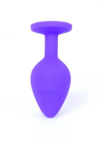 plug jewellery purple silicon plug medium  red diamond na Arena.pl