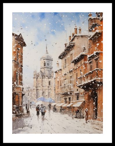 Plakat 30x40cm Urok Starych Miast na Arena.pl