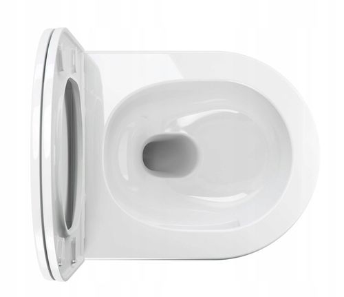 MISKA WC WISZĄCA Z DESKĄ WOLNOOPADAJĄCA SPŁUKIWANIE WIROWE OMNIRES na Arena.pl