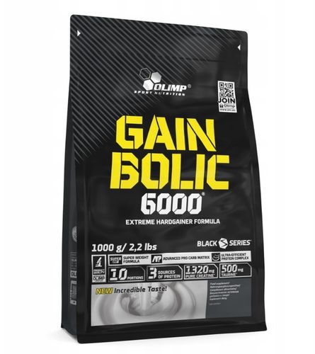 2x Gainer Olimp Smak Waniliowy Gain Bolic 6000 Białko Węglowodany 1kg na Arena.pl