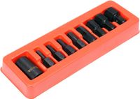 ZESTAW UDAROWYCH KLUCZY TRZPIENIOWYCH HEX  1/2'' - YT-10662