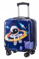 KOSMOS KOSMONAUTA 3D PLANETY WALIZKA DZIECIĘCA SZYFR 4 KÓŁKA PODRÓŻNA