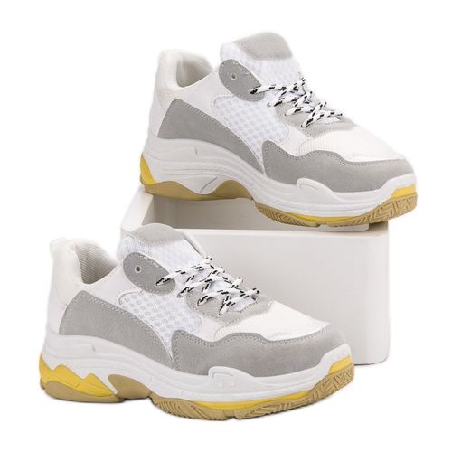 Białe Sneakersy Na Platformie r.39 na Arena.pl