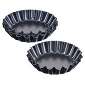 6x Foremki Tartaletki Mała Forma Mini Tarty Babeczki Metalowe na Tarte