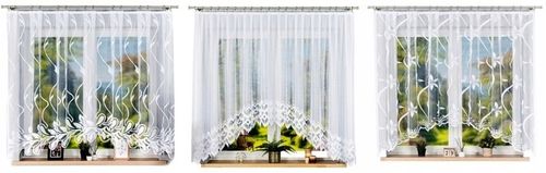 Firana żakardowa ALINA rozm. 320x160cm (gotowa) z łukiem na Arena.pl