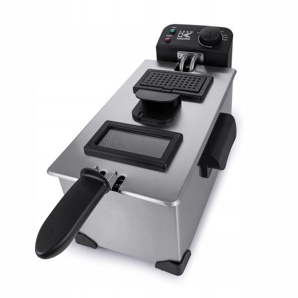 FRYTKOWNICA FRYTOWNICA POJEMNA 3,0L MOC 2200 INOX zdjęcie 10