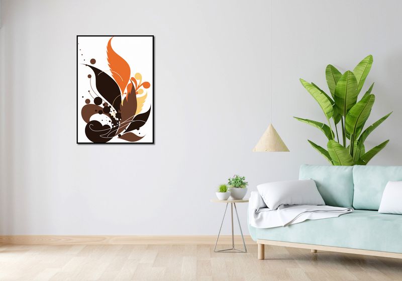 Plakat 64x90cm Ognie Jesienne zdjęcie 4